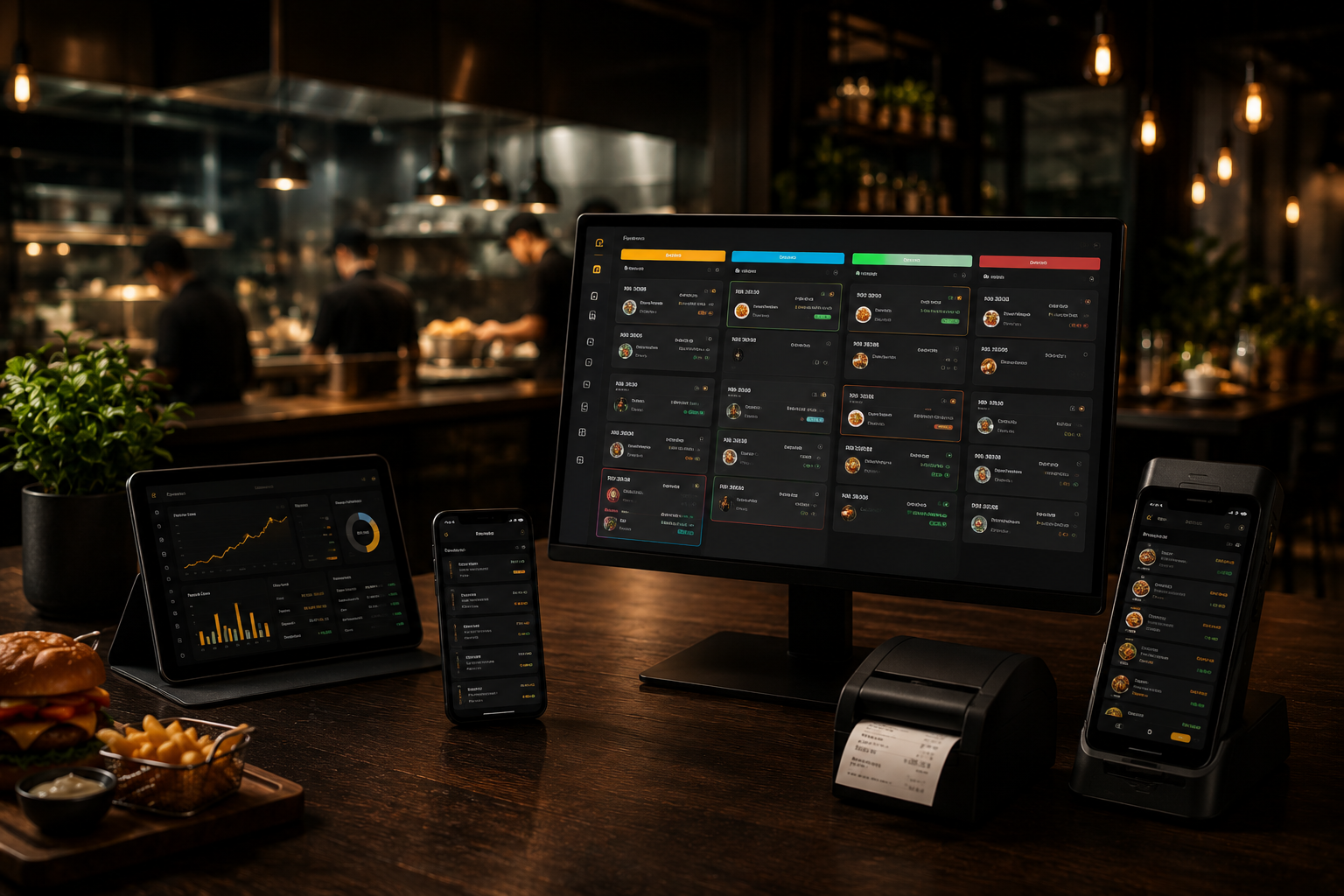 TreeFood Dashboard Mockup